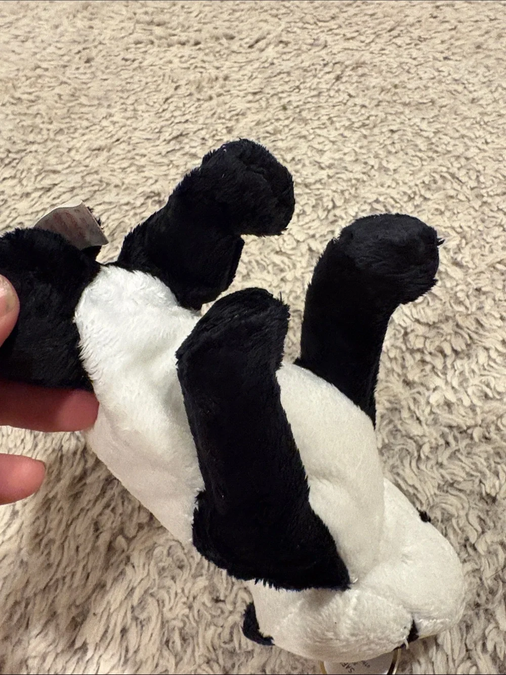 Ty Panda Plush Toy - Black & White China